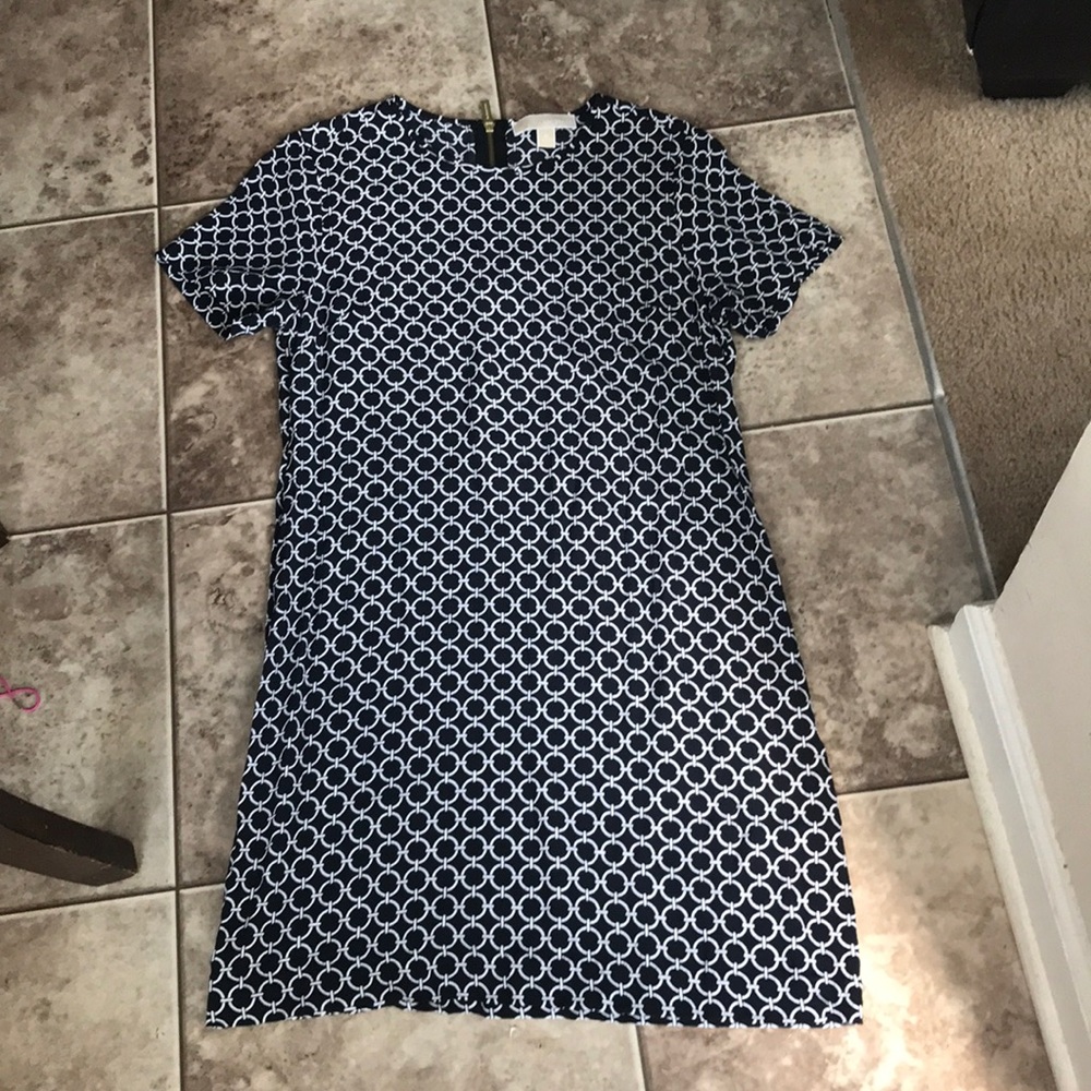 Black and white Michael lies dress